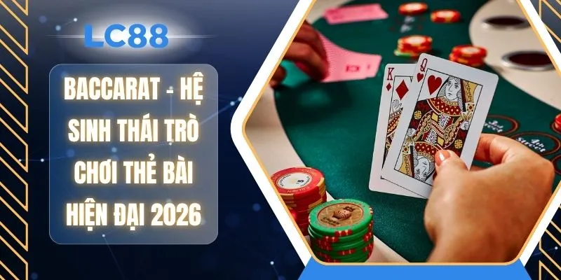 Baccarat - Hệ Sinh Thái Trò Chơi Thẻ Bài Hiện Đại 2026