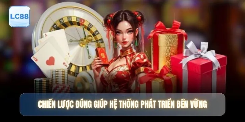 Chiến lược đúng giúp hệ thống phát triển bền vững
